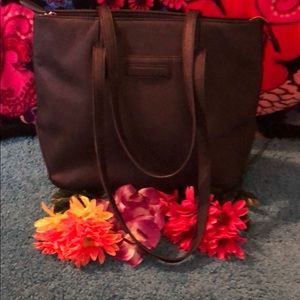 Vera bradley leather handbag